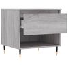 vidaXL Coffee Tables 2 pcs Grey Sonoma 50x46x50 cm Engineered Wood
