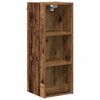 vidaXL Hanging Cabinet Old Wood 30 x 29.5 x 80 cm Engineered Wood