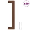 vidaXL Cabinet Handles 10 pcs Bronze 160 mm Stainless Steel