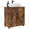 vidaXL Bathroom Cabinet with Storage Smoked Oak 61 x 35 x 64 cm