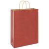 vidaXL Paper Bags 50 pcs with Handles Red 32x12x42 cm