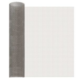 vidaXL Mesh Screen 60 x 200 cm 3 Mesh Stainless Steel 201 Silver