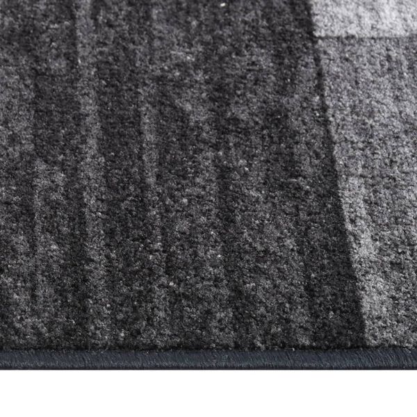 vidaXL Carpet Runner Anthracite 67x150 cm Anti Slip