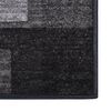 vidaXL Carpet Runner Anthracite 100x450 cm Anti Slip
