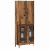 vidaXL Highboard Old wood 69.5 x 34 x 180 cm Engineered wood