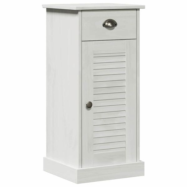 vidaXL Bathroom Cabinet VIGO White 37.5 x 34 x 80 cm Solid Pine wood