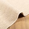 vidaXL Rug ZIZUR Beige 80x250 cm Jute Look Indoor and Outdoor