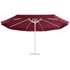 vidaXL Replacement Fabric for Outdoor Parasol Bordeaux Red 515 cm