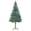 vidaXL Artificial Christmas Tree with Stand Green 180 cm PVC and Steel