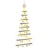 vidaXL Hanging Christmas Tree with Baubles 120 cm 50 LEDs Warm White
