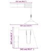 vidaXL Outdoor Playset Solid Wood Pine