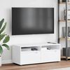 vidaXL TV Cabinet VISNES White 100x40x38 cm Engineered Wood