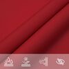 vidaXL Sunshade Sail Oxford Fabric Rectangular 3.5x4.5 m Red