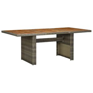 vidaXL Garden Table | Brown