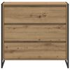 vidaXL Sideboard Artisian Oak 79 x 36 x 75.5 cm Engineered Wood