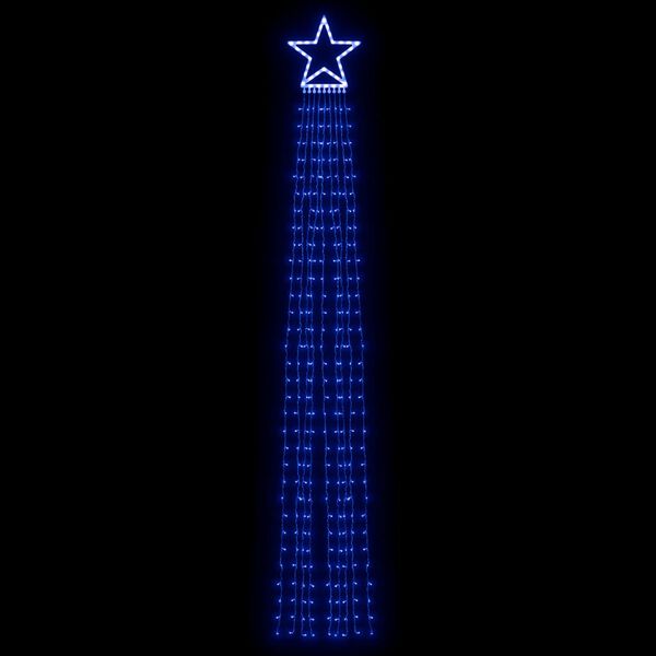 vidaXL Christmas Tree light 320 LEDs Blue 375 cm