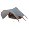 vidaXL Teepee Tent 5-Person 5-Person Grey and Orange