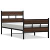 vidaXL Bed Frame without Mattress with Headboard and Footboard 80x200 cm
