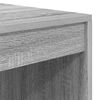 vidaXL Desk Grey sonoma 90 x 50 x 76 cm Engineered wood
