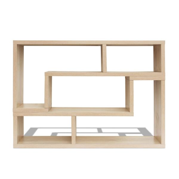 vidaXL TV Cabinet Double L-Shaped Oak
