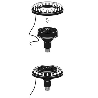 Ubbink LED Lamp 1/2" Spot for Garden Fountain