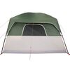 vidaXL Family Tent Cabin 8-Person Green Waterproof