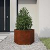 vidaXL Planter Rusty 60x60x45 cm Corten Steel