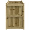 vidaXL Garden Planter 150x50x70 cm Impregnated Wood Pine