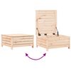 vidaXL 10 Piece Garden Sofa Set Solid Wood Pine