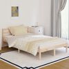 vidaXL Bed Frame without Mattress Solid Wood Pine 120x200cm
