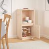 vidaXL Sideboard 38x35x80 cm Solid Wood Pine