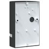 vidaXL Outdoor Wall Light Black Die-cast Aluminium