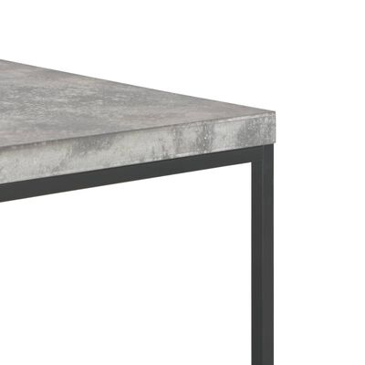 vidaXL Coffee Table 75x75x38 cm Concrete Look