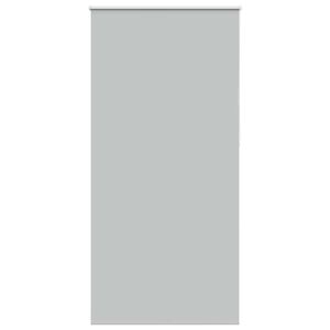 vidaXL Roller Blind Blackout Light Grey 110x230 cm Fabric Width 105.7 cm Polyester