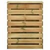 vidaXL Slatted Garden Composter 4pcs 80x50x100 cm Impregnated Pinewood