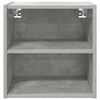 vidaXL Hanging Cabinet Concrete Grey 40 x 29.5 x 40 cm Engineered Wood