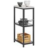 vidaXL Kitchen Storage with Shelf Silver 30 x 50 x 92 cm Steel