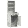 vidaXL Highboard Concrete Grey 40 x 40.5 x 135 cm Engineered Wood