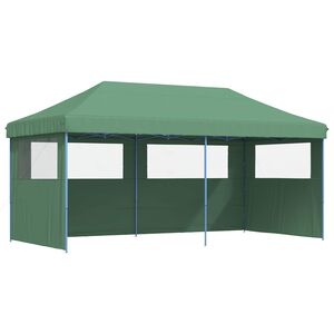 vidaXL Party Tent 292 x 580 x 315 cm Green Oxford Fabric
