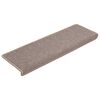 vidaXL Stair Mats 15 pcs 65x21x4 cm Light Brown Rectangular Edge