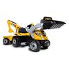 Smoby Kids Tractor and Trailer Builder Max Yellow and Black