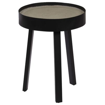 vidaXL Coffee Table Concrete Top 40x55 cm
