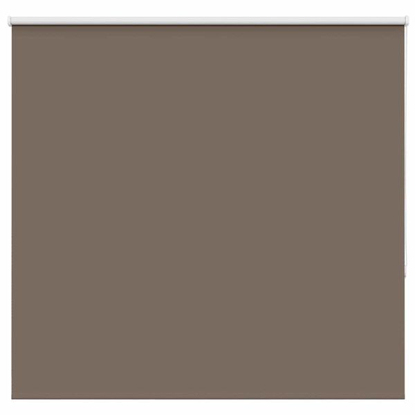 vidaXL Roller Blind Blackout Coffee 150x175 cm Fabric Width 146.6 cm Polyester
