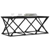vidaXL Coffee Table Black 100x49x40 cm Engineered Wood
