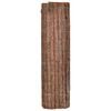 vidaXL Bark Fence Brown 600 x 125 cm Bark