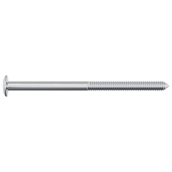 vidaXL Screw 2 pcs Silver M6 x 85 mm Steel