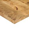 vidaXL Table Top 25-27 mm 120x60 cm Solid Wood Mango