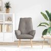 vidaXL Armchair Taupe 69 x 74 x 93 cm Sherpa Fabric