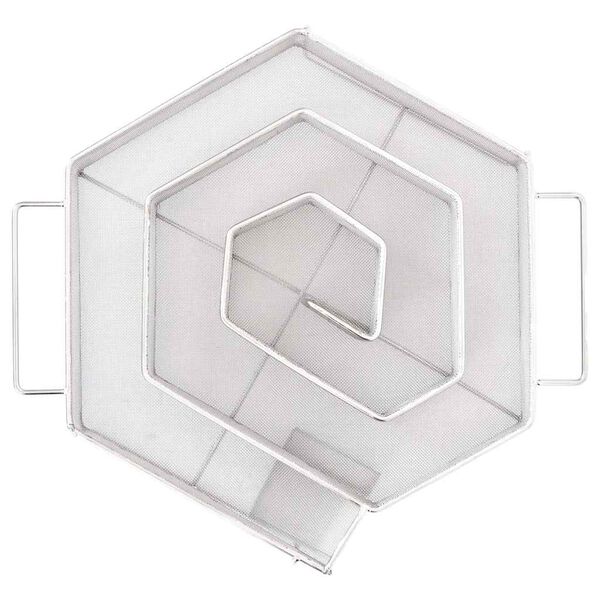 vidaXL Cold Smoke Generator 6-Side 22.5 cm Stainless Steel