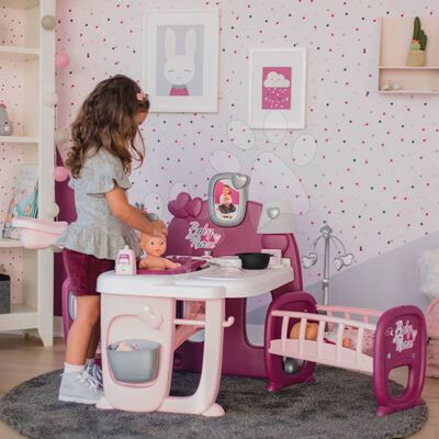 Smoby Large Doll's Play Center Baby Nurse